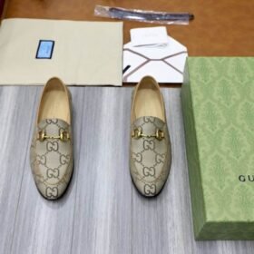 GUCCI Men's Cow Leather Shoes Suit Shoes Casual Shoes