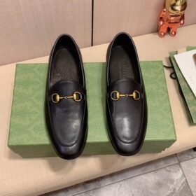 GUCCI  Men's Cow Leather Shoes Casual Shoes Suit Shoes