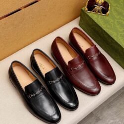 GUCCI Men's Cowhide Leather Shoes Suit Shoes