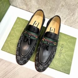 GUCCI Men's Cowhide Leather Shoes Suit Shoes 3 color