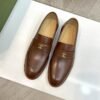 GUCCI Men's Cowhide Leather Shoes Suit Shoes 2 color