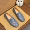 LOUIS VUITTON Men Loafer Dress shoes Suit shoes 4 color