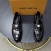 LOUIS VUITTON Men Cowhide Leather Shoes Suit Shoes
