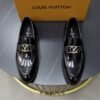 LOUIS VUITTON Men Cowhide Leather Shoes Suit Shoes