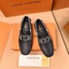 LOUIS VUITTON Men Dress shoes Suit shoes 4 color