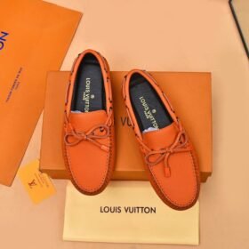 LOUIS VUITTON Men Dress shoes Suit shoes 4 color