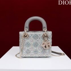 DIOR a Lady Calfskin Luxurious customization Shoulder Bag, Crossbody Bag