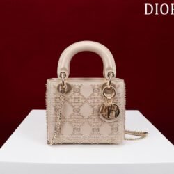 DIOR a Lady Calfskin Luxurious customization Shoulder Bag, Crossbody Bag