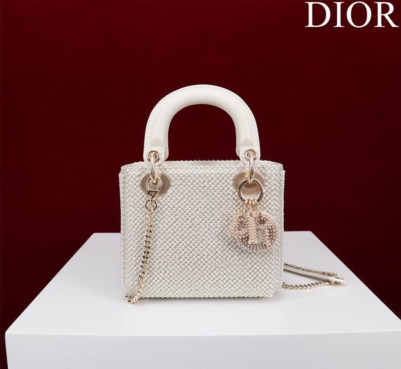 DIOR a Lady Calfskin Luxurious customization Shoulder Bag, Crossbody Bag