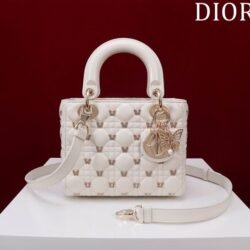DIOR a Lady Calfskin Shoulder Bag, Crossbody Bag