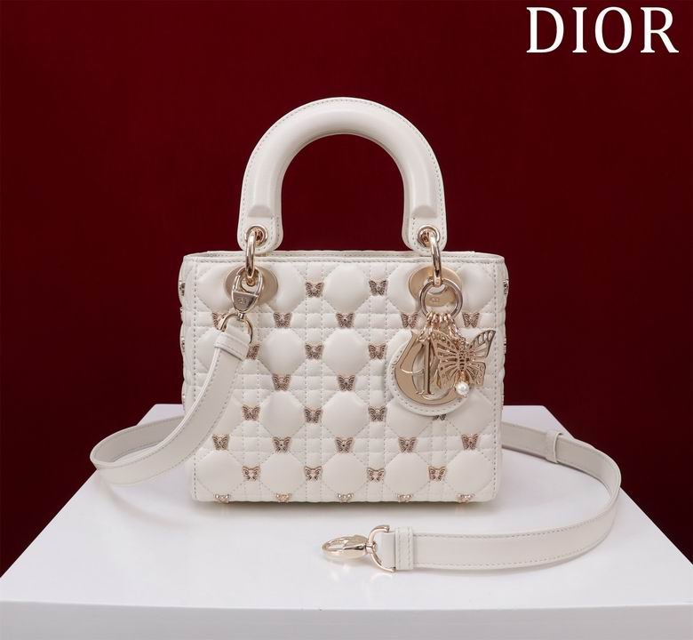 DIOR a Lady Calfskin Shoulder Bag, Crossbody Bag