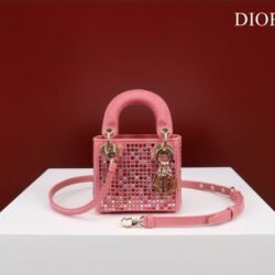 DIOR a Lady Calfskin Luxurious customization Shoulder Bag, Crossbody Bag