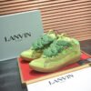 Lanvin Sneaker Leather Sneakers Women's Men's Shoes Green