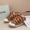 Lanvin Sneaker Leather Sneakers Women's Men's Shoes brown
