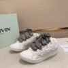 Lanvin Sneaker Leather Sneakers Women's Men's Shoes white