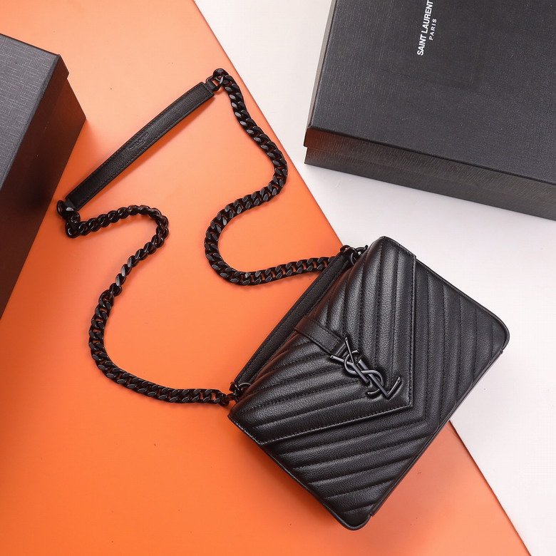 YSL SAINT LAURENT cowhide Crossbody Bag, Shoulder Bag