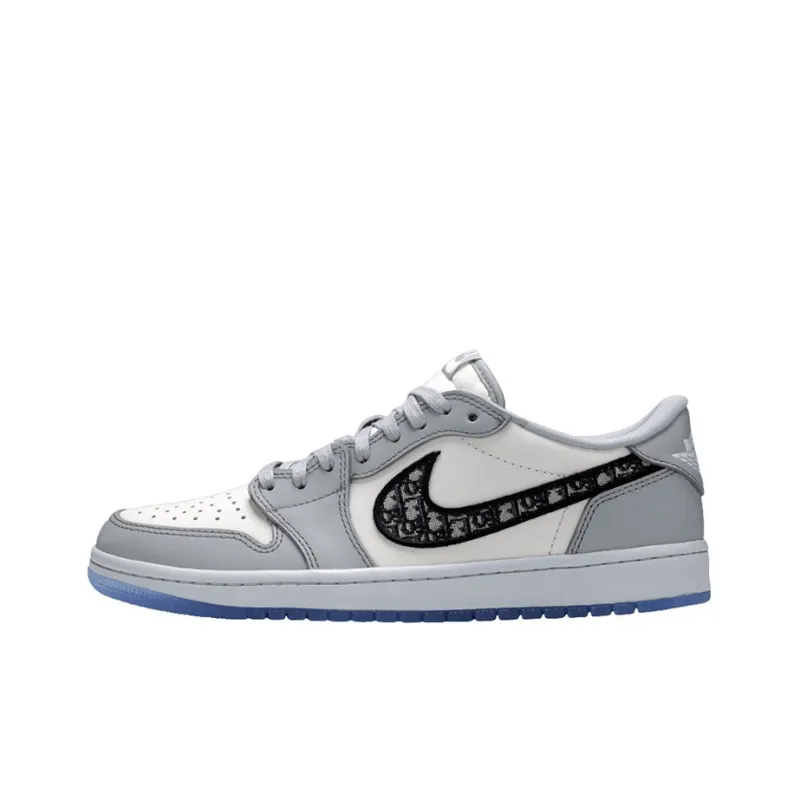 a Air Jordan 1 Low X Dior 'White Grey' CV0343-100