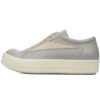 RICK OWENS DRKSHDW Luxor Leather Sneakers gray