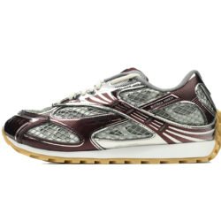 Bottega Veneta Orbit Sneakers Wine Red