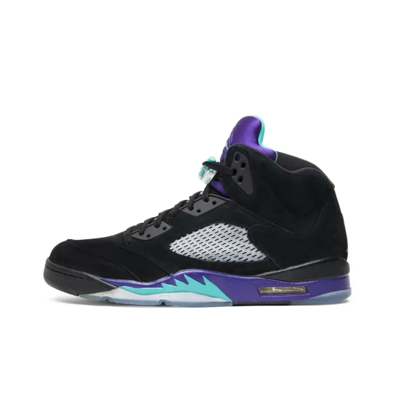 136027-007 Air Jordan 5 Retro 'Black Grape