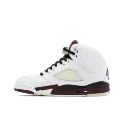 a Maniére x Air Jordan 5 Retro OG AM' Burgundy Crush IB1528-100