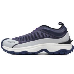 Moncler White Gray Purple Hiking shoes