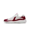PRADA America's Cup 'White Ruby Red' Low-Top Casual Shoes Men's