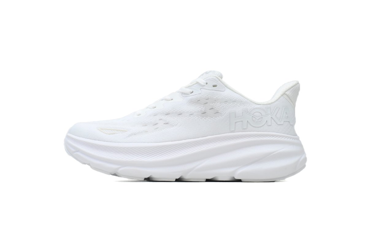 HOKA Clifton 9 'Triple White