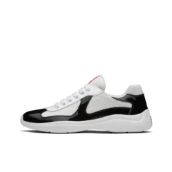 PRADA America's Cup 'White Black' Low-Top Casual Shoes Men's