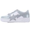 BATHING APE Bape STA Gray White