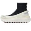 Moncler Trailgrip Leather Black And White Hiking boots