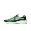 PRADA America's Cup Mango Low-Top Casual Shoes Men's Green