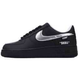 Nike Air Force 1 Low Black Silver  FQ4296-101