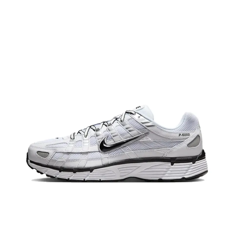 Nike P-6000 'White Metallic Silver Black' CD6404-107