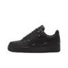 Nike Air Force 1 Low Black Silver Mini Swoosh  HQ1180-001