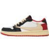 Travis Scott x Air Jordan 1 Black White Red Hook DM7866-166
